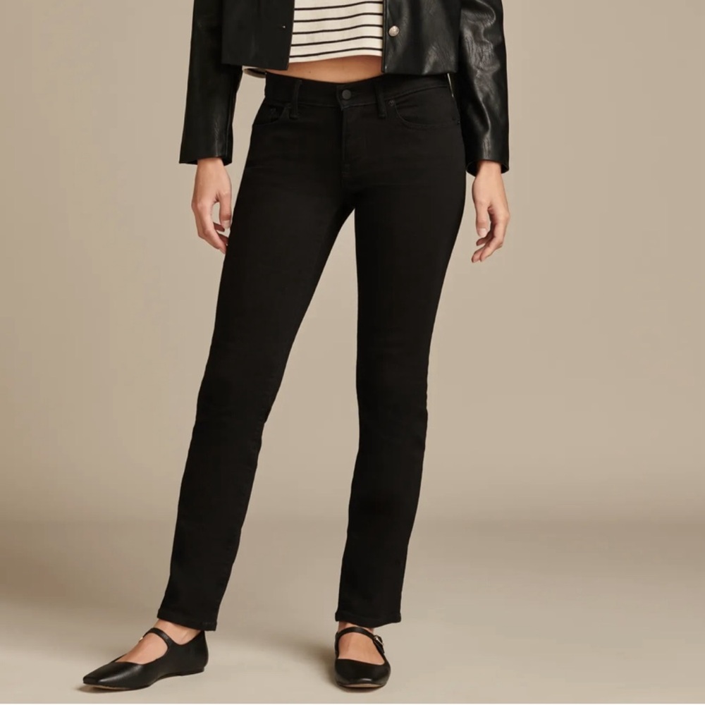 Lucky Brand Women's Black Sweet Straight Jeans sz 10 30 regular